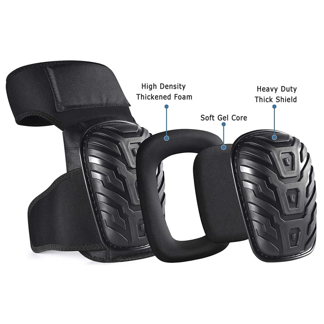 BowLift | Professional Heavy-Duty Work Knee Pads – Adjustable, Impact Resistant & All-Day Comfort