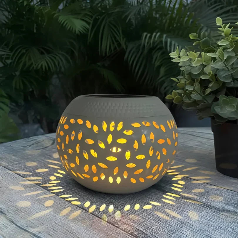 BowLift | Polka Dot Solar Garden Lighting – Decorative Lamp for Outdoor and Terrace