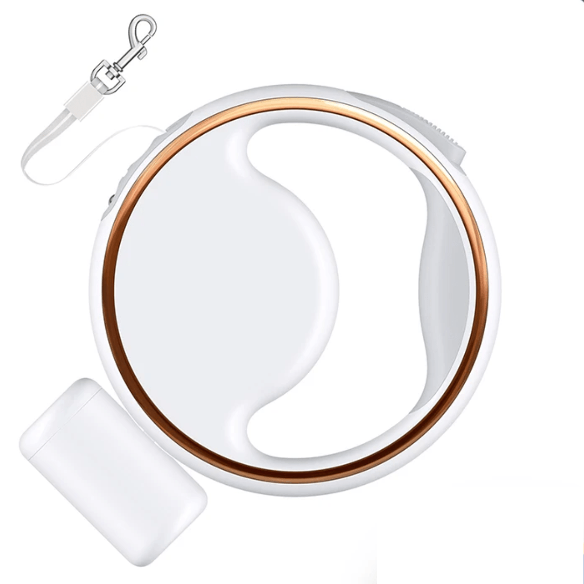 BowLift | Automatic dog lead with LED light & poo bag holder for stress-free walks