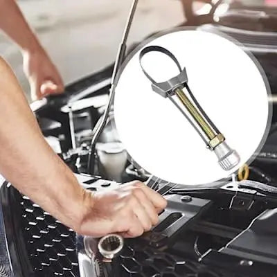 BowLift | Adjustable Oil Filter Wrench with Tension Band – For Ø 65–155 mm