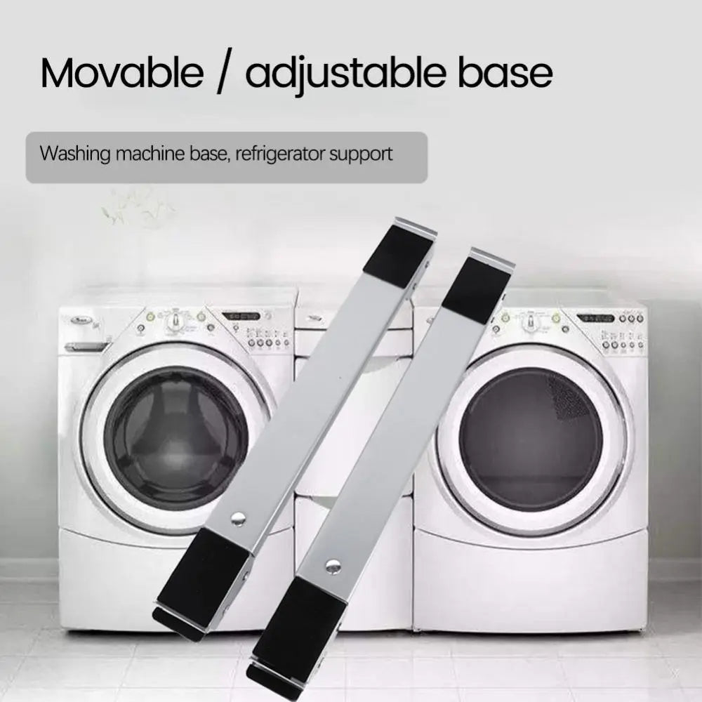 BowLift | Adjustable Washing Machine Stand with Wheels