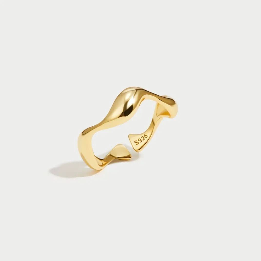 BowLift | Adjustable Ring with Ocean Design