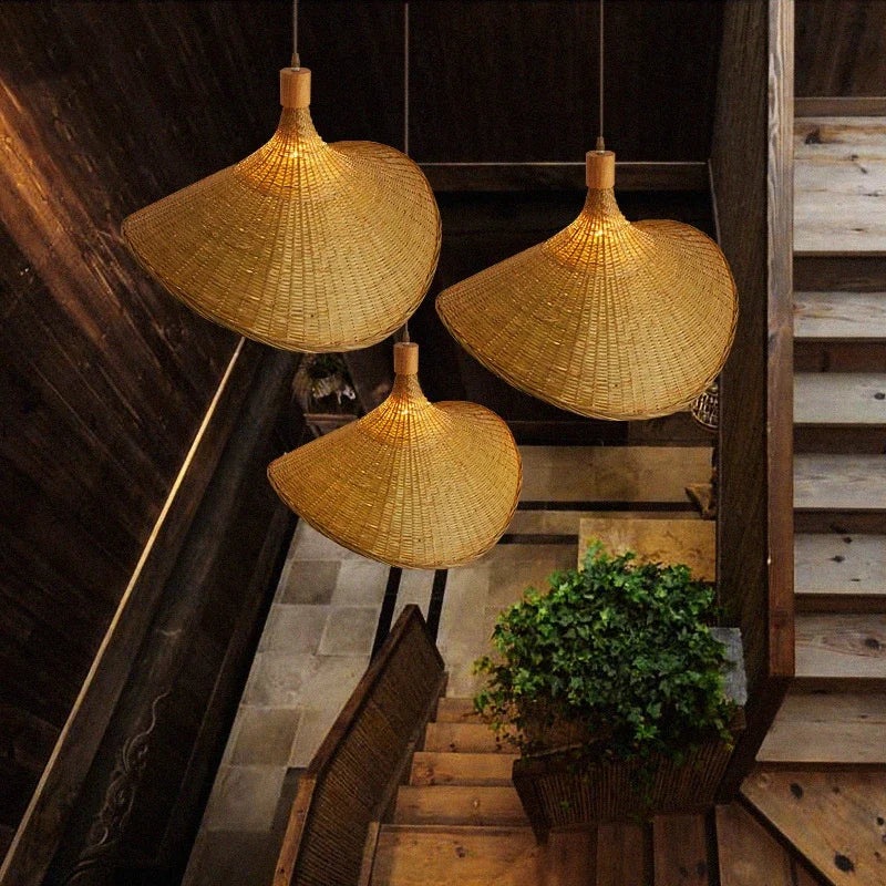BowLift | Hanging lamp made of bamboo