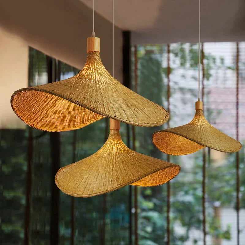 BowLift | Hanging lamp made of bamboo