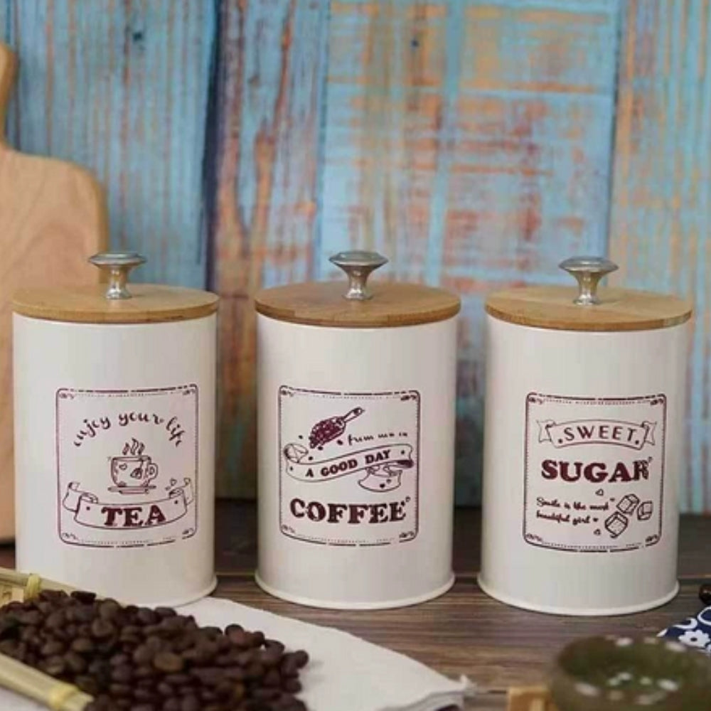 BowLift | Iron Airtight Storage Canister | 3pcs Set