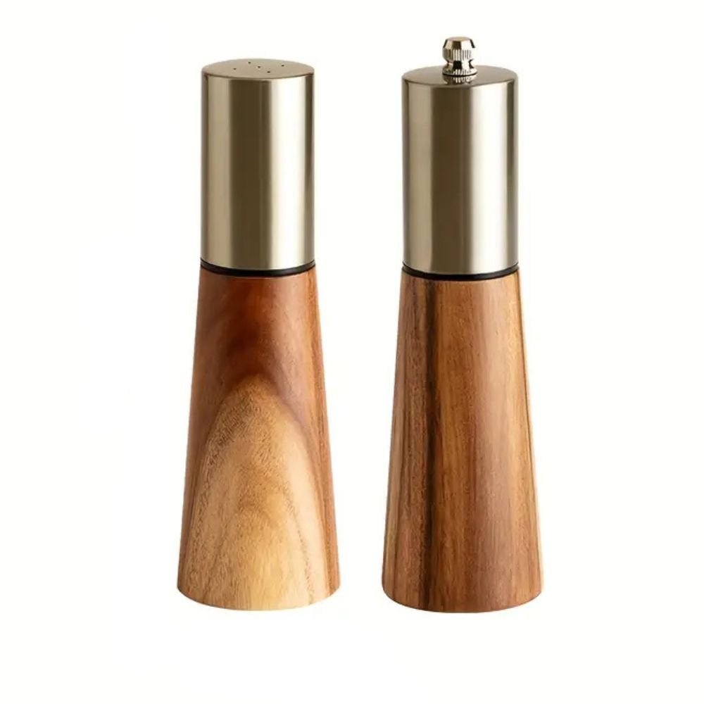BowLift | Elegant salt and pepper mill set made of wood