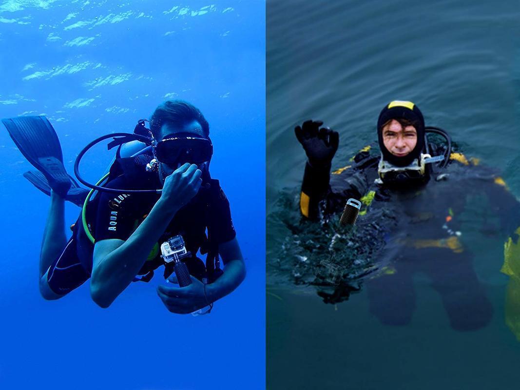 BowLift | Waterproof Floating Hand Grip For GoPro Camera Hero 7 Session Hero 6 5 4 3+ 2 Water Sport Action Cameras Handler accessories