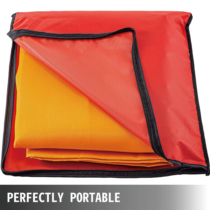 BowLift | Welding Blankets,8 x 10 Ft,Fiberglass Fire Retardant Blanket,Welding Mat Welding Fireproof Thermal Resistant Insulation,Orange