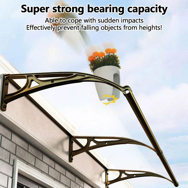 BowLift | Silent Awning Sunshade, Outdoor Awning Transparent Endurance Board Balcony