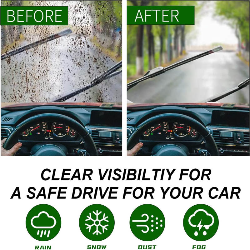 BowLift | Wiper Blade Set of 3 for Subaru Forester 2019-2021 2022 2023 2024 Original Equipment Windshield Window Wiper Blades Set 26"/17"/14"