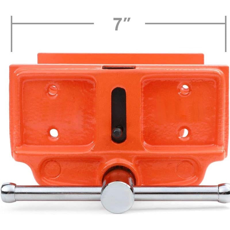 BowLift | Woodworking Vise 9-Inch Woodworking Bench Vise Heavy-duty Cast Iron Vice for Woodworking, Cutting, and Drilling