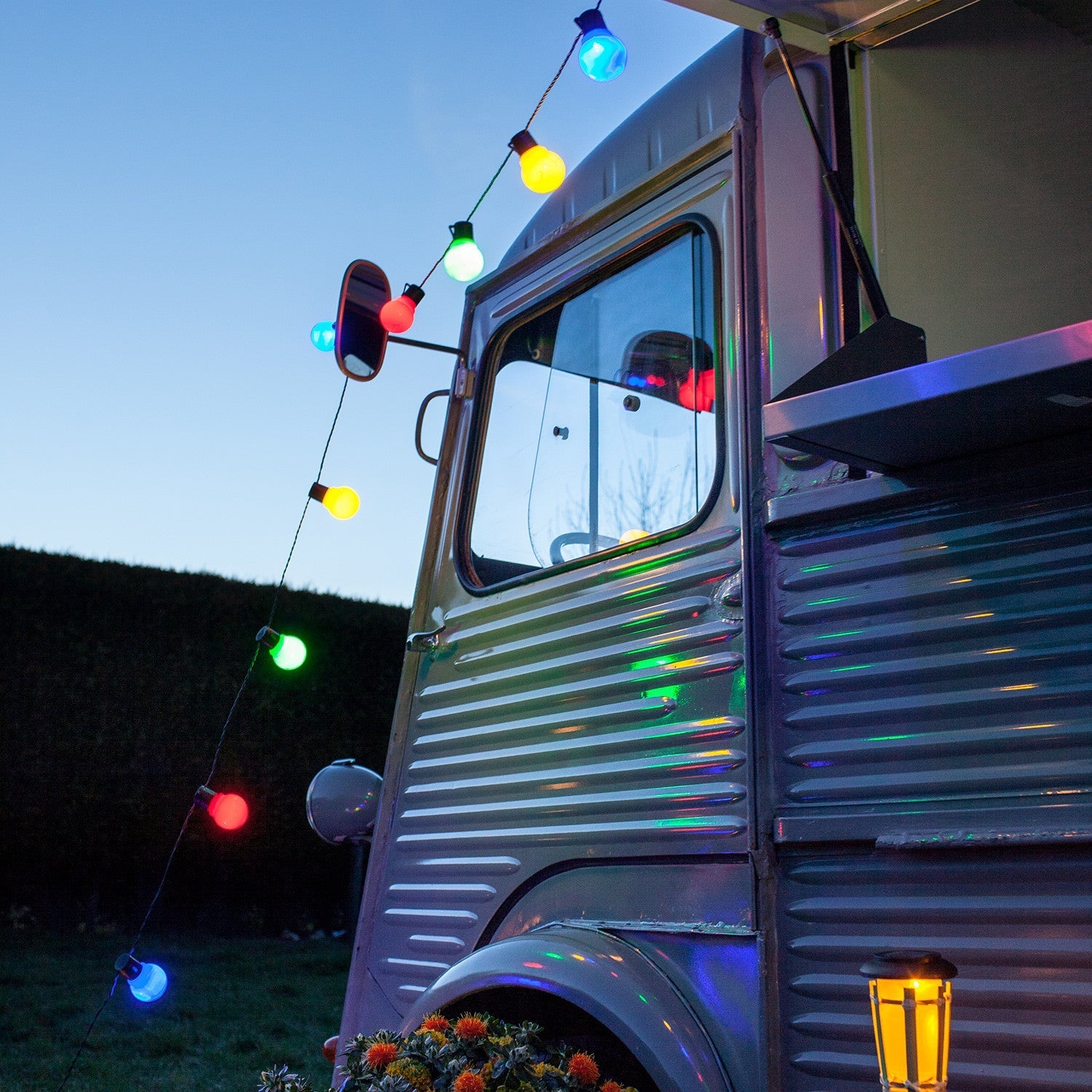 BowLift | 30 LED Fiesta Party String Lights multicolored