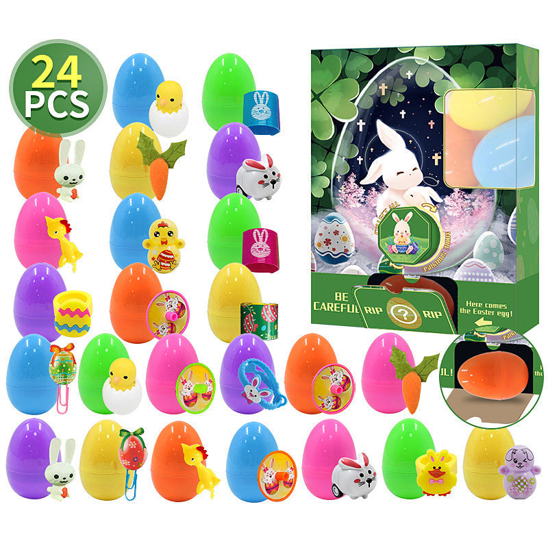 BowLift | 12Pcs Wind Up Toy Prefilled Easter Eggs