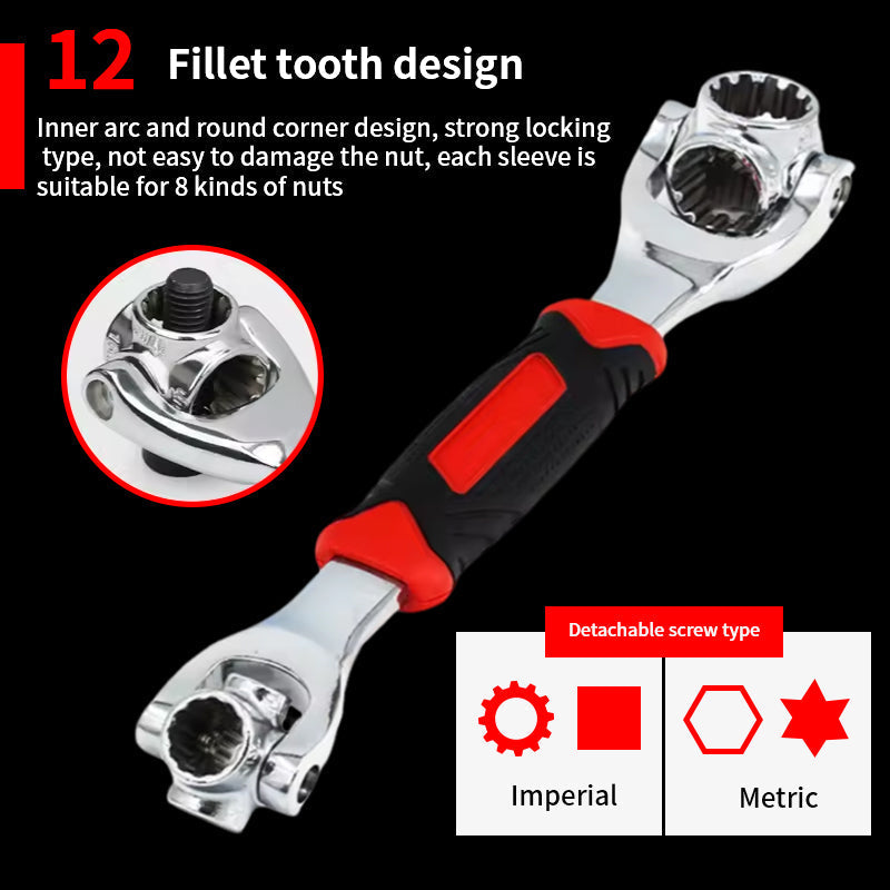 BowLift | 52 in 1 Universal Socket Wrench Key