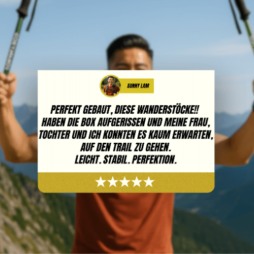 BowLift | Adjustable Trekking Poles for Stability & Comfort