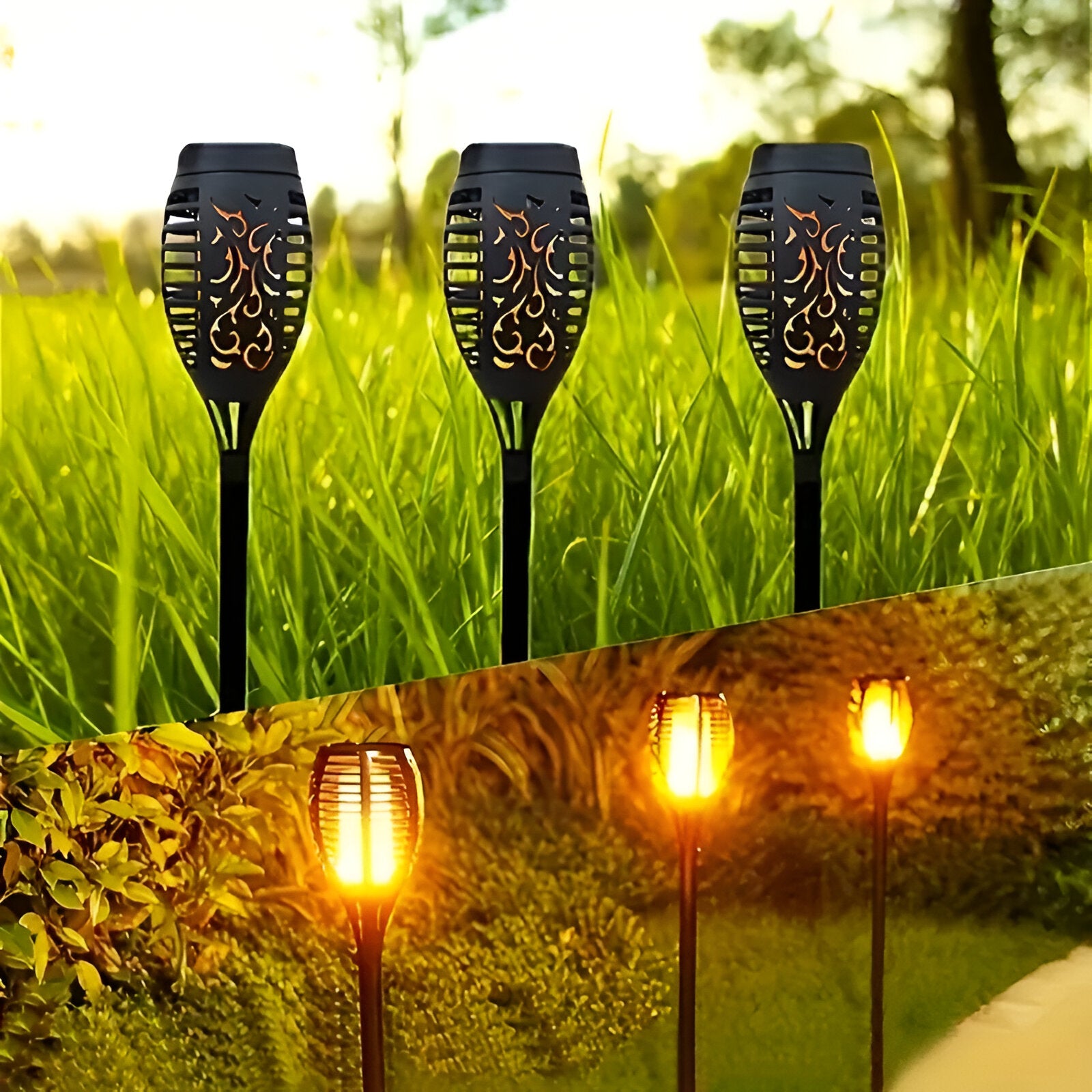 SolarFlame – Outdoor Solar Flame Garden Light