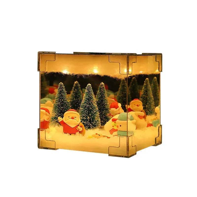 BowLift | Christmas Cube Night Light Lamp Desktop Decoration Christmas gifts