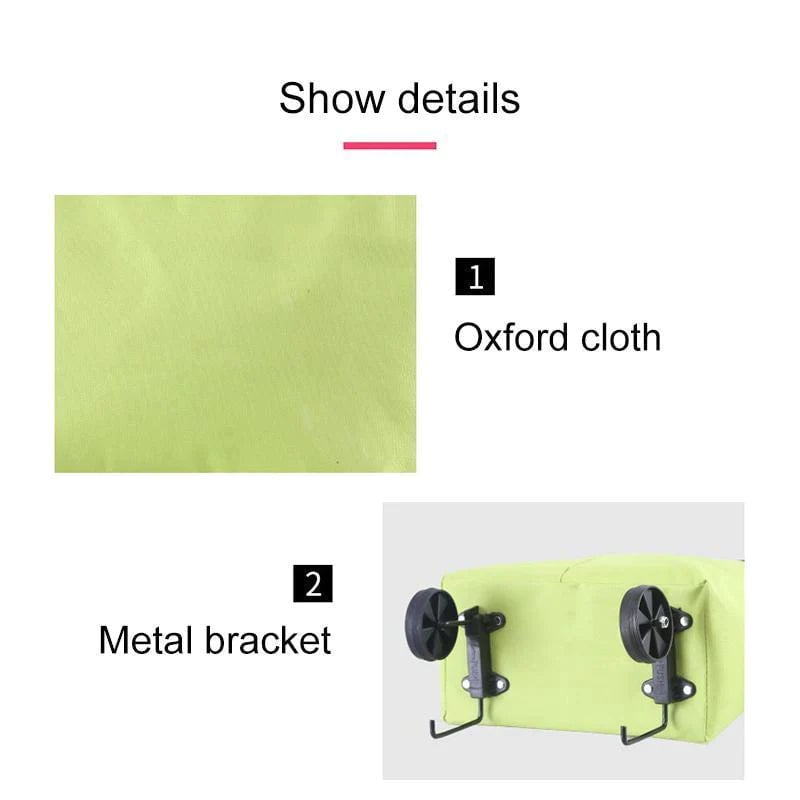 BowLift | Foldable green shopping bag