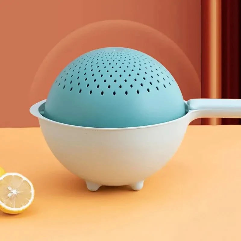 BowLift | Double-Layer Kitchen Drain Basket Organizer