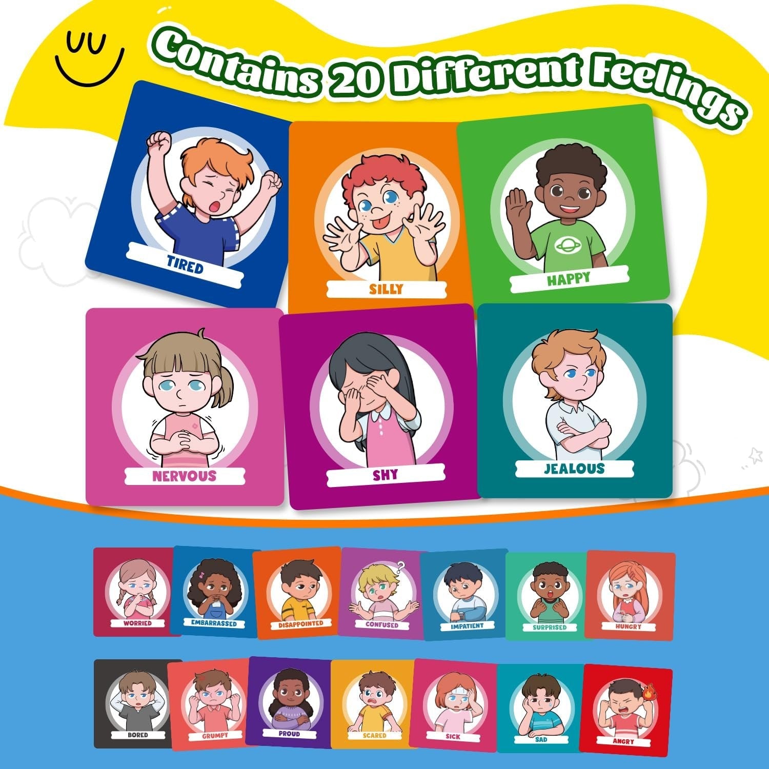 BowLift | Children's Feelings and Emotions Book – A Fun Flipbook for Emotional Awareness!