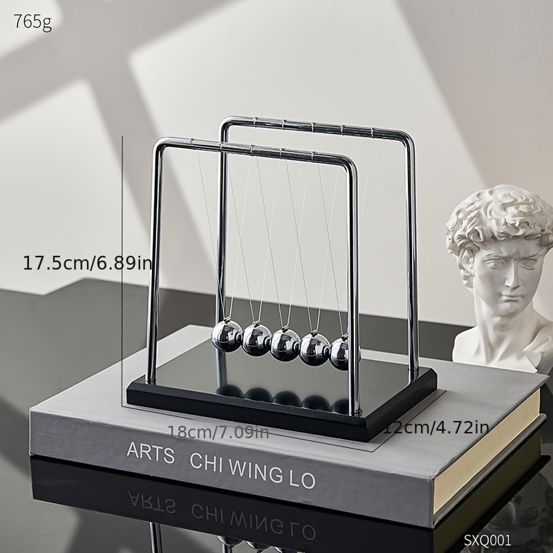 BowLift | BalanceSphere – Elegant Newton Pendulum with Luxury and Functional Design for Office Decoration