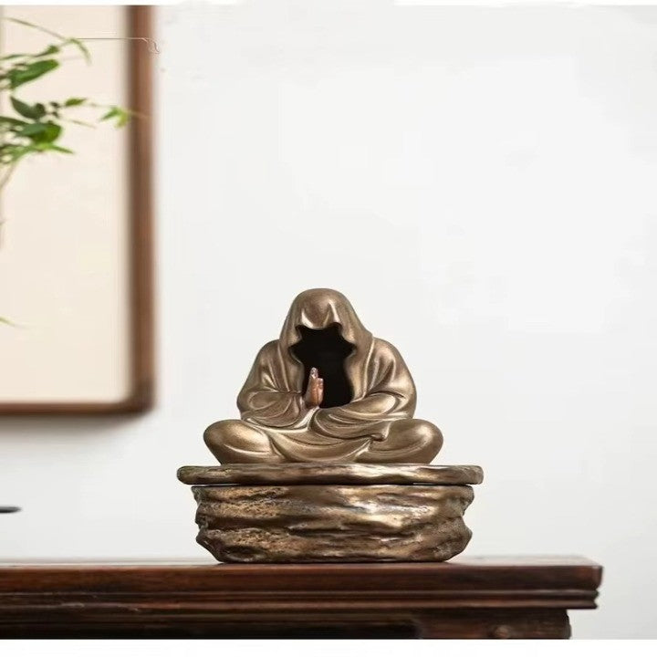 BowLift | Silent Monk Backflow Ceramic Incense Burner