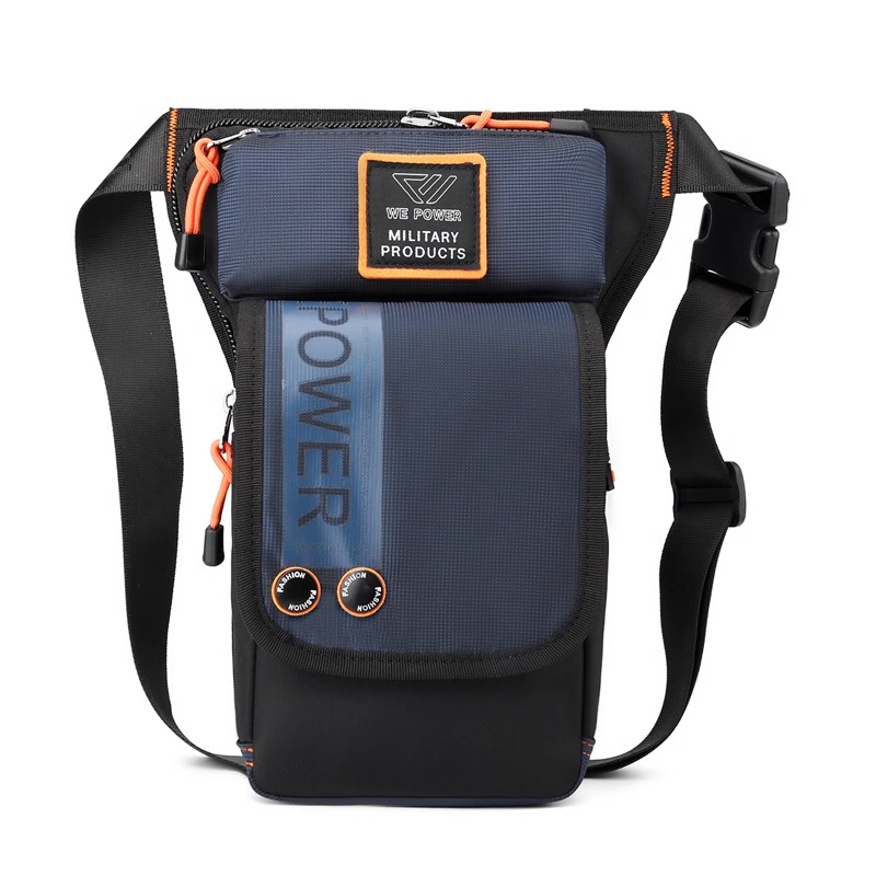 BowLift | Personalized Men's Motorcycle Style Waterproof Nylon Leg Chest Bag