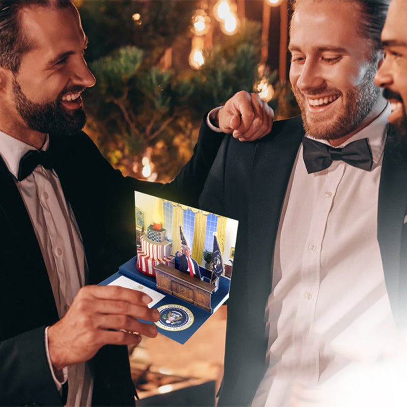 BowLift | Pop Up Christmas Card with Light & Sound