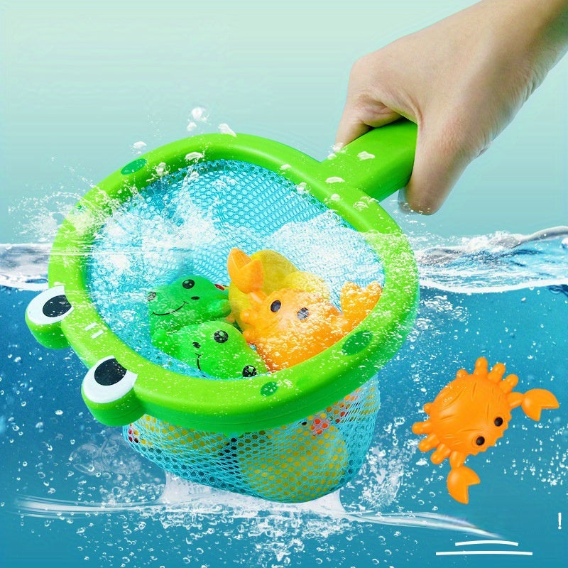 BowLift | Bath Toys Fishing Net Set for Toddlers