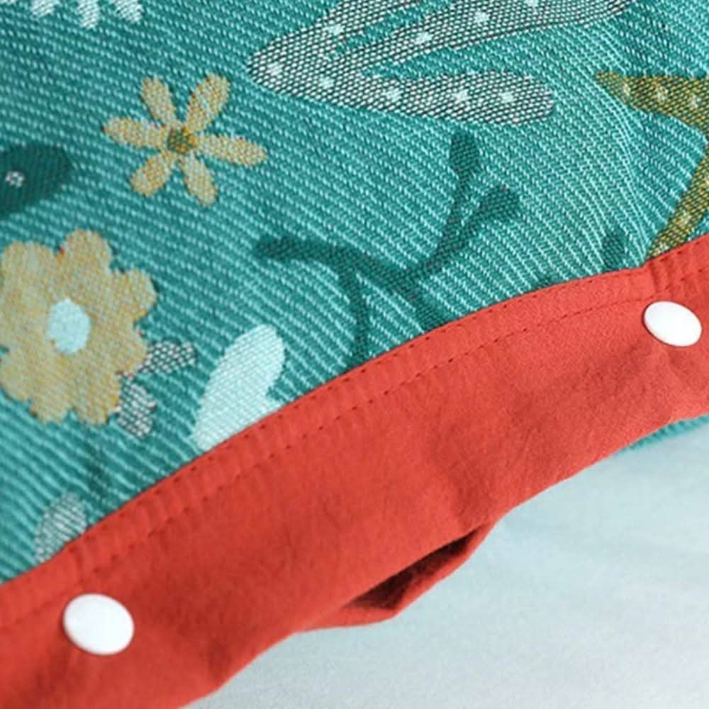 BowLift | Coral Floral Cotton Pillow Sham – Breathable & Reversible