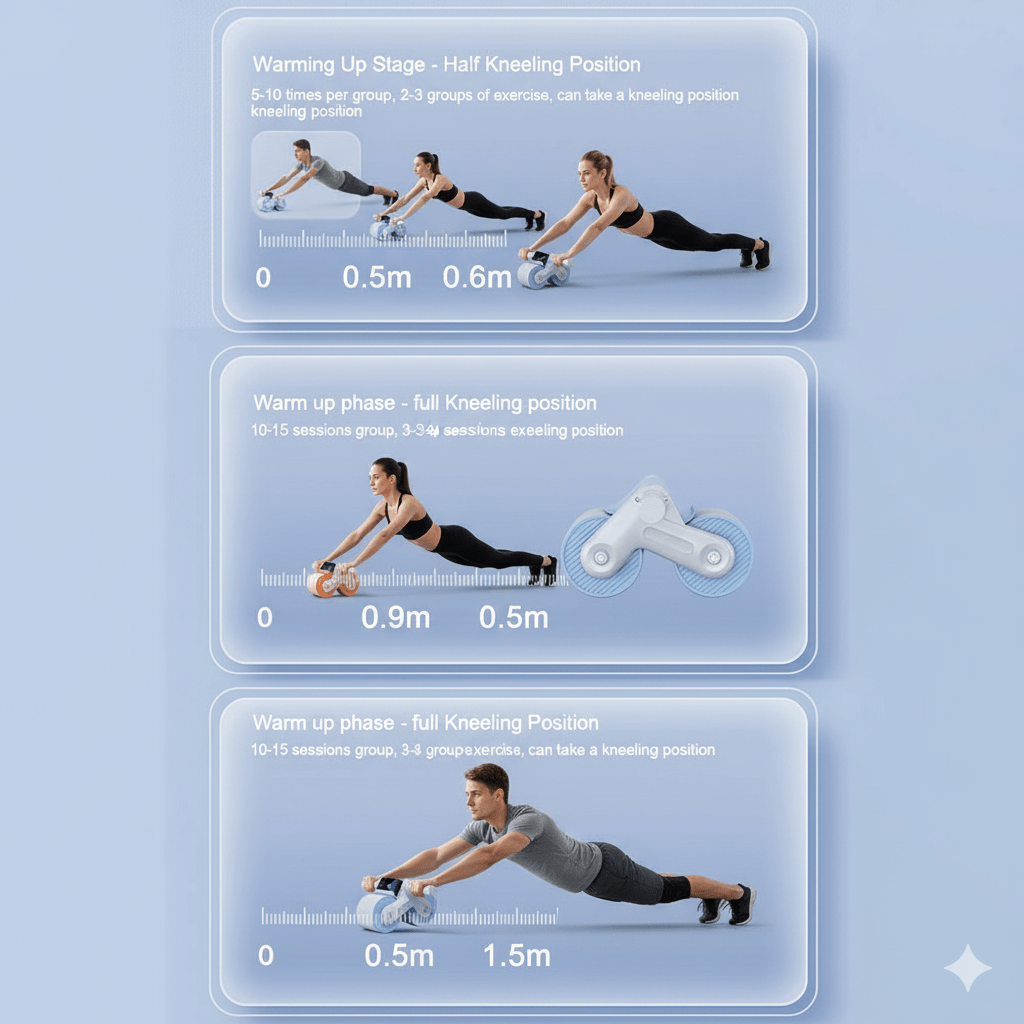 BowLift | ABTRAIN PRO – Automatic Roller with Auto Roll-Back for Core Training