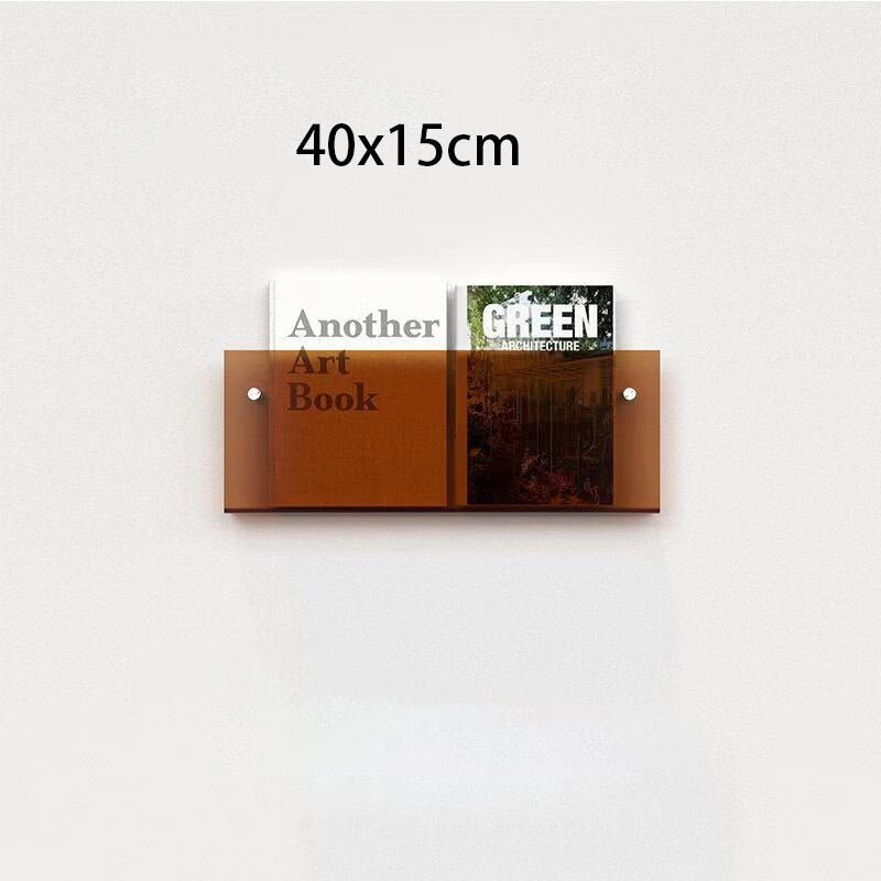 BowLift | Acrylic Wall-mounted 'Floating' Magazine Holder