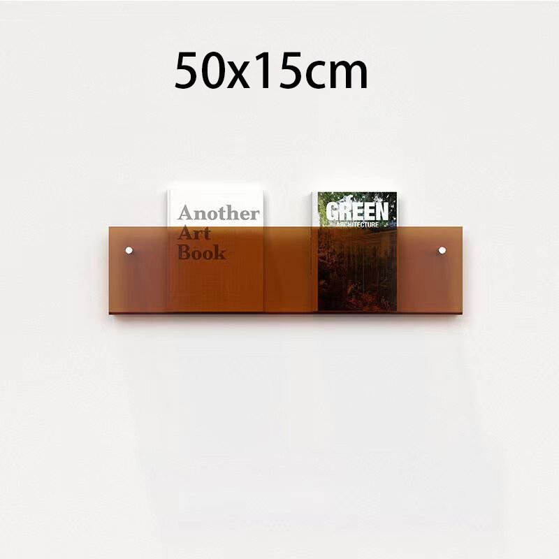 BowLift | Acrylic Wall-mounted 'Floating' Magazine Holder