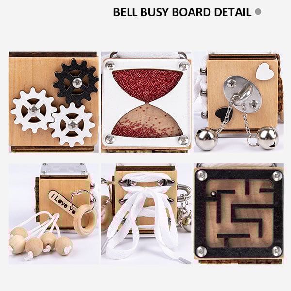 BowLift | Kids Sensory Busy Board Travel Toy