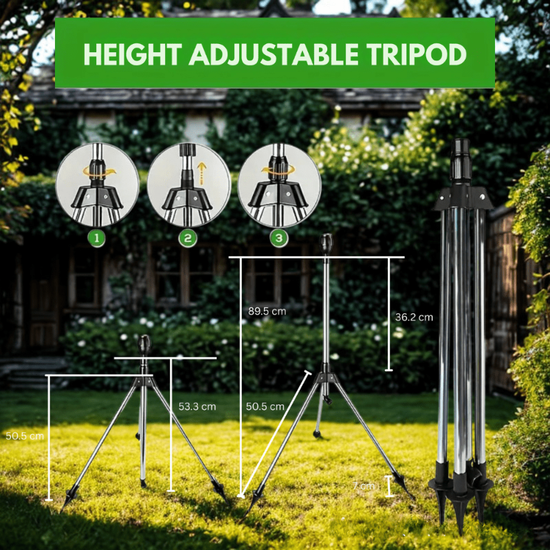 BowLift | 360° Stainless Steel Tripod