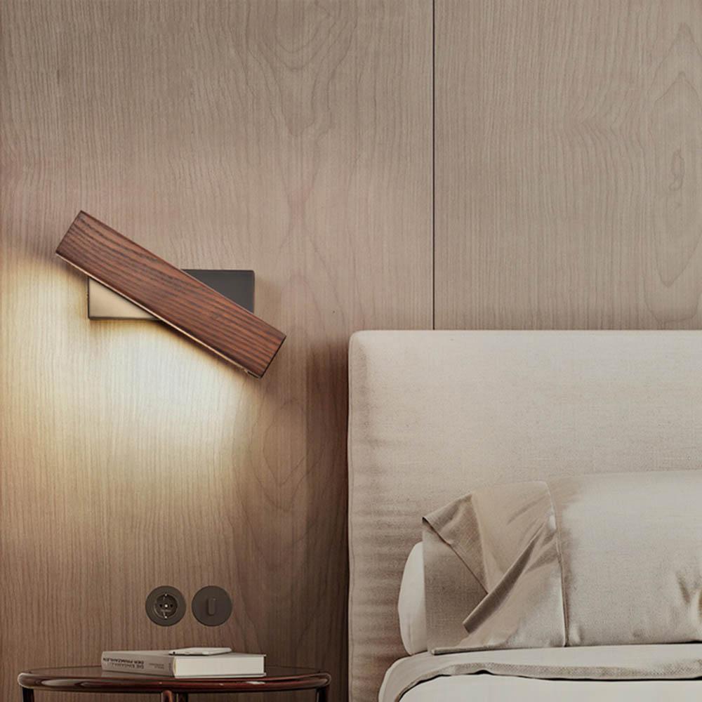 BowLift | Adjustable Wooden LED Wall Light - Jasper