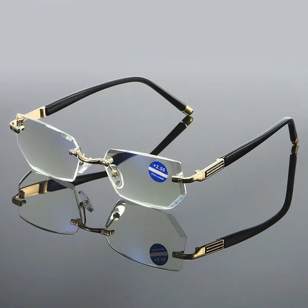 BowLift | Advanced Anti-Blue Light Multifocal Reading Glasses - SapphireView