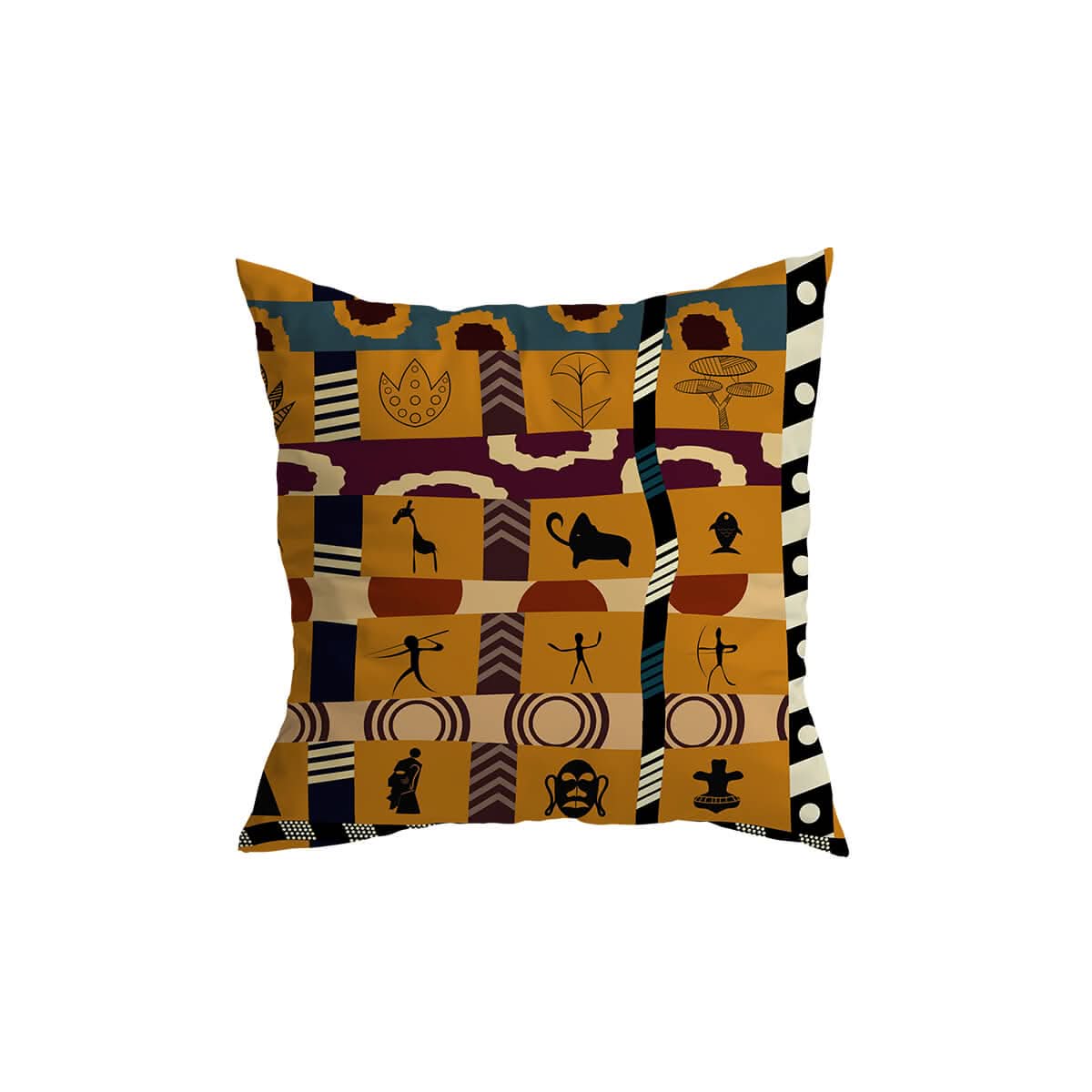 BowLift | African Pattern Throw Pillow Cover for Home Decor