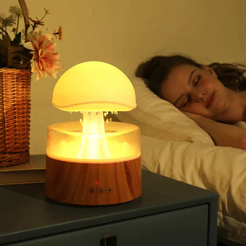BowLift | Mushroom Cloud Rain Diffuser Relaxing Humidifier - Atumis
