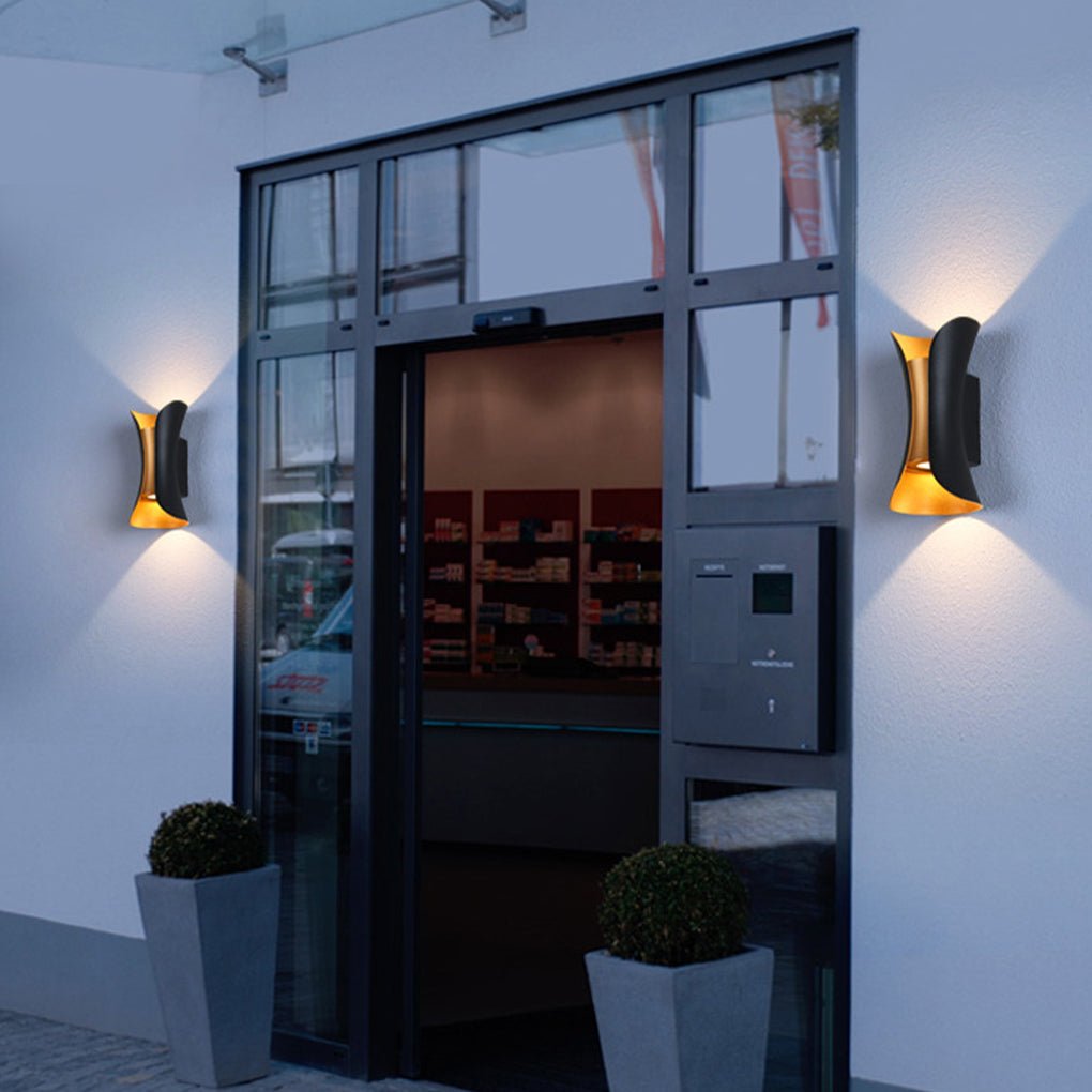 BowLift | Elegant Waterproof LED Lamps with Curved Shape for the Garden