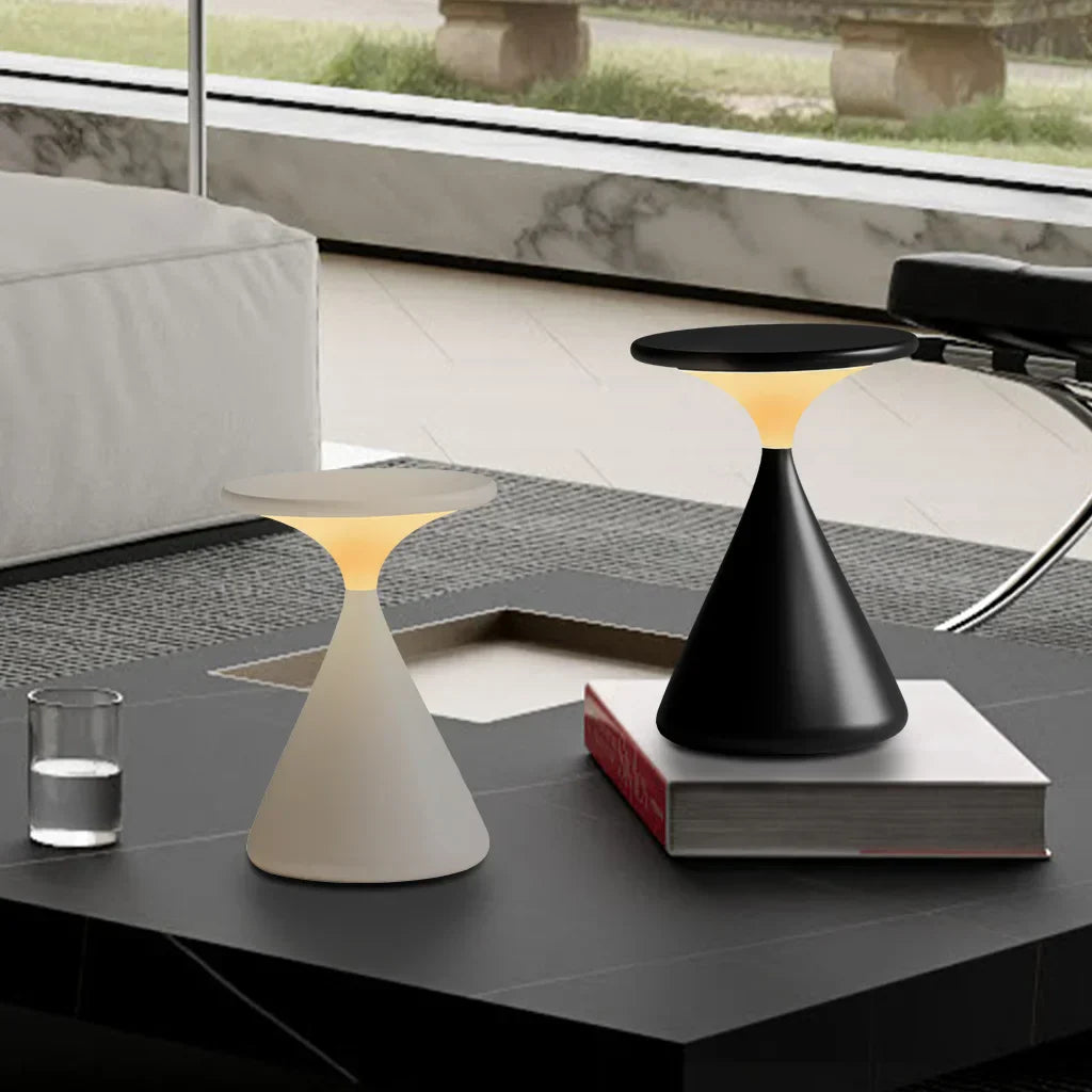 BowLift | Wireless Table Lamp Amos Hourglass