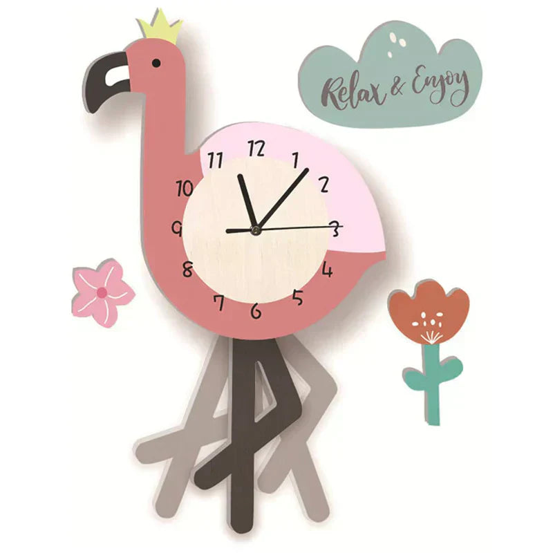 BowLift | Frendorf – Children's pendulum clock with animal designs