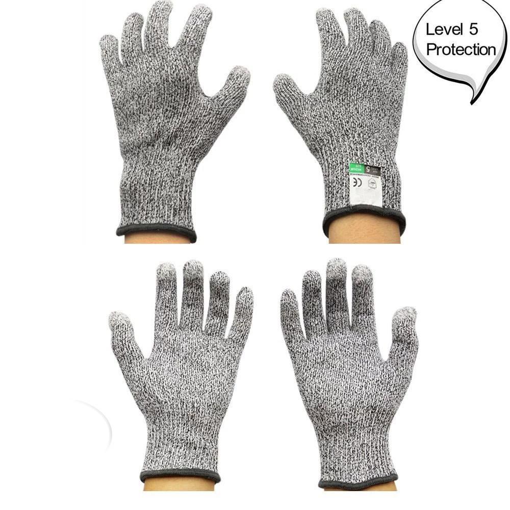 BowLift | Anti-Cut Gloves 5 Degree Safety Cut Resistant Puncture Resistant Stainless Steel