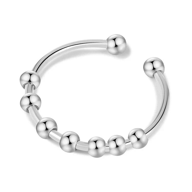BowLift | Calm – Anxiety Ring with Pearls - Anti Stress & Anti Anxiety