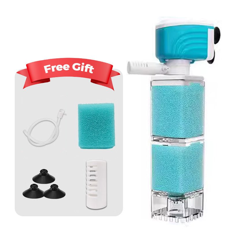 BowLift | AQUAFLOW 5-IN-1 – Crystal-Clear Water & Automatic Cleaning for Aquariums