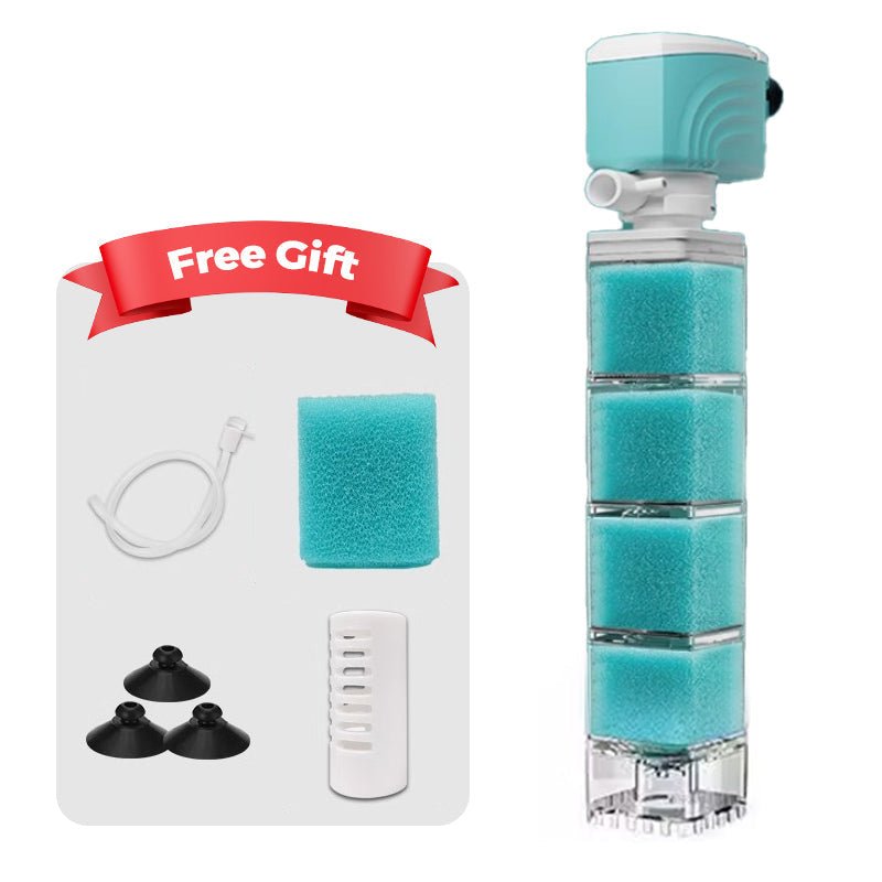 BowLift | AQUAFLOW 5-IN-1 – Crystal-Clear Water & Automatic Cleaning for Aquariums