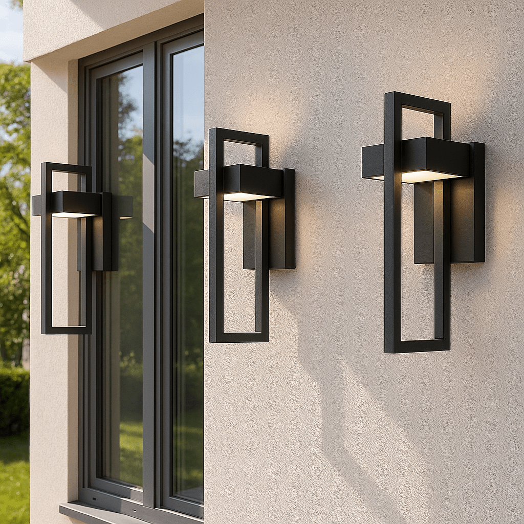 BowLift | ARCORA – Modern Outdoor Wall Lamp with LED & Weather Protection