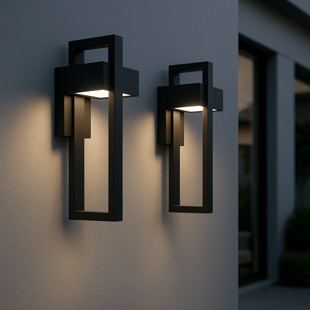 BowLift | ARCORA – Modern Outdoor Wall Lamp with LED & Weather Protection