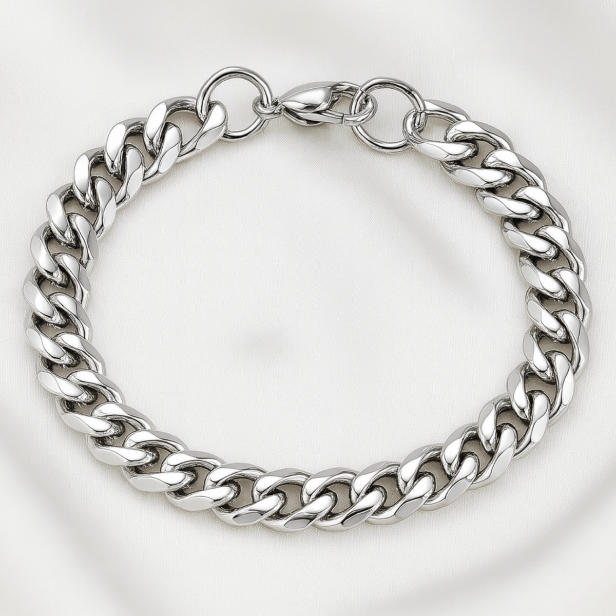 BowLift | Armored CHAIN BRACELET – Adjustable Stainless Steel Punk-Inspired Elegance