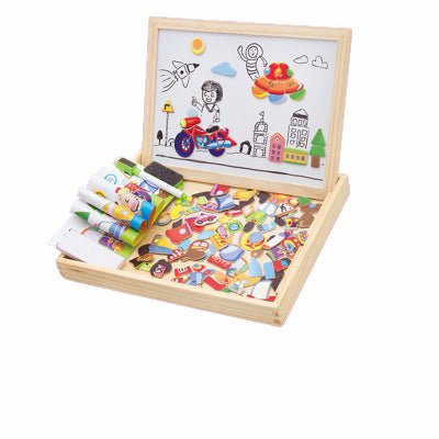 BowLift | ArtMagnet Board – Montessori Wooden Magnetic Drawing Board for Kids – Creativity & Learning